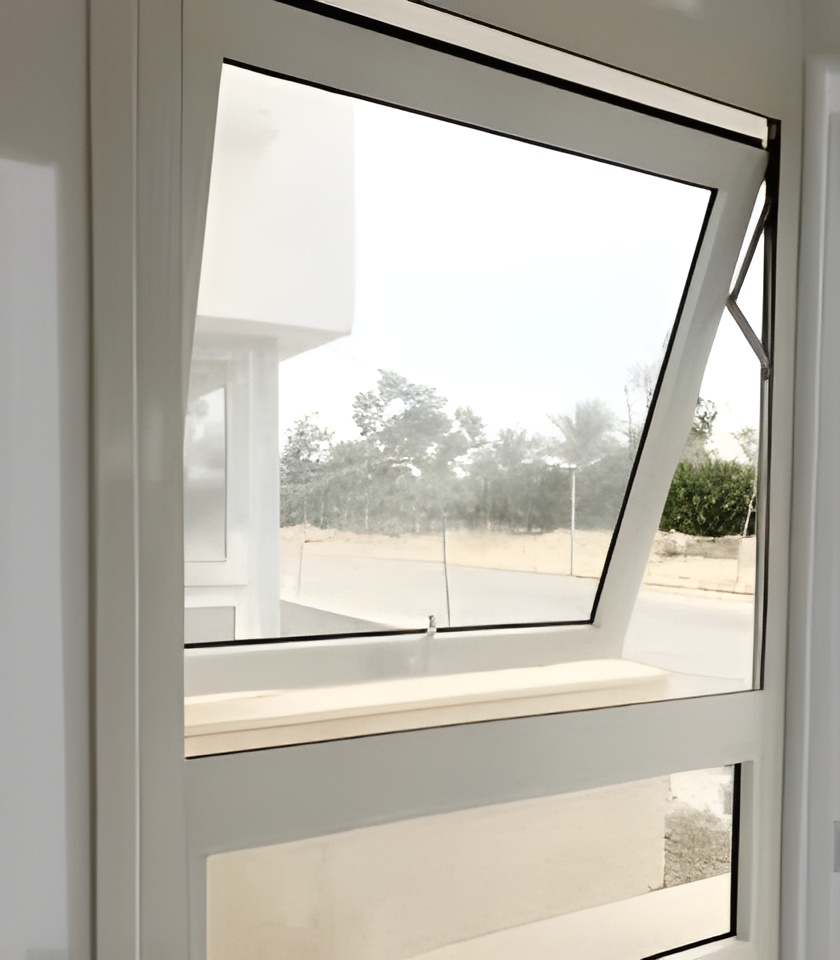 نوافذ قلاب للتهوية الآمنة